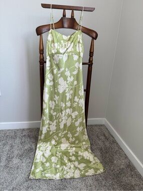 Abercrombie & Fitch | Dresses | Af Emerson Linen Blend Wide Strap Midi Dress  | Poshmark